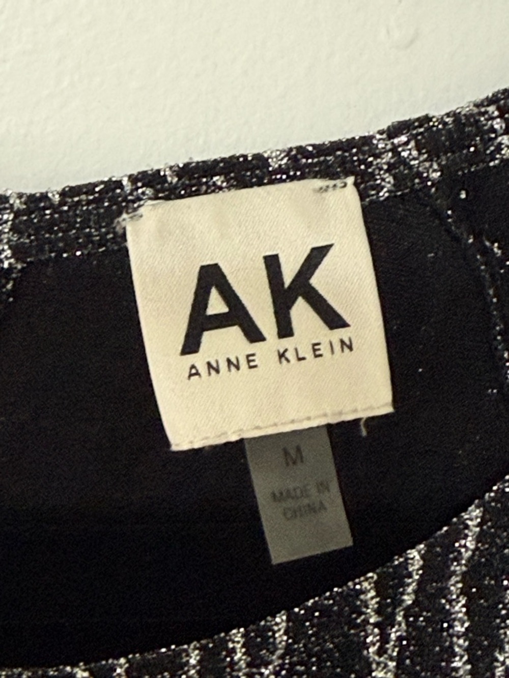 Anne Klein Glitter Top - Picture 3 of 3